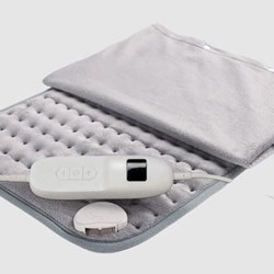 ALMOHADILLA ELECT. VELLON GRIS 100W 40X30CM C/CUBIERTA 9 NIVELES - Imagen 1