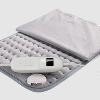 ALMOHADILLA ELECT. VELLON GRIS 100W 40X30CM C/CUBIERTA 9 NIVELES - Imagen 1