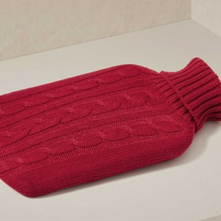 BOLSA AGUA CALIENTE GOMA/ LANA - Imagen 1