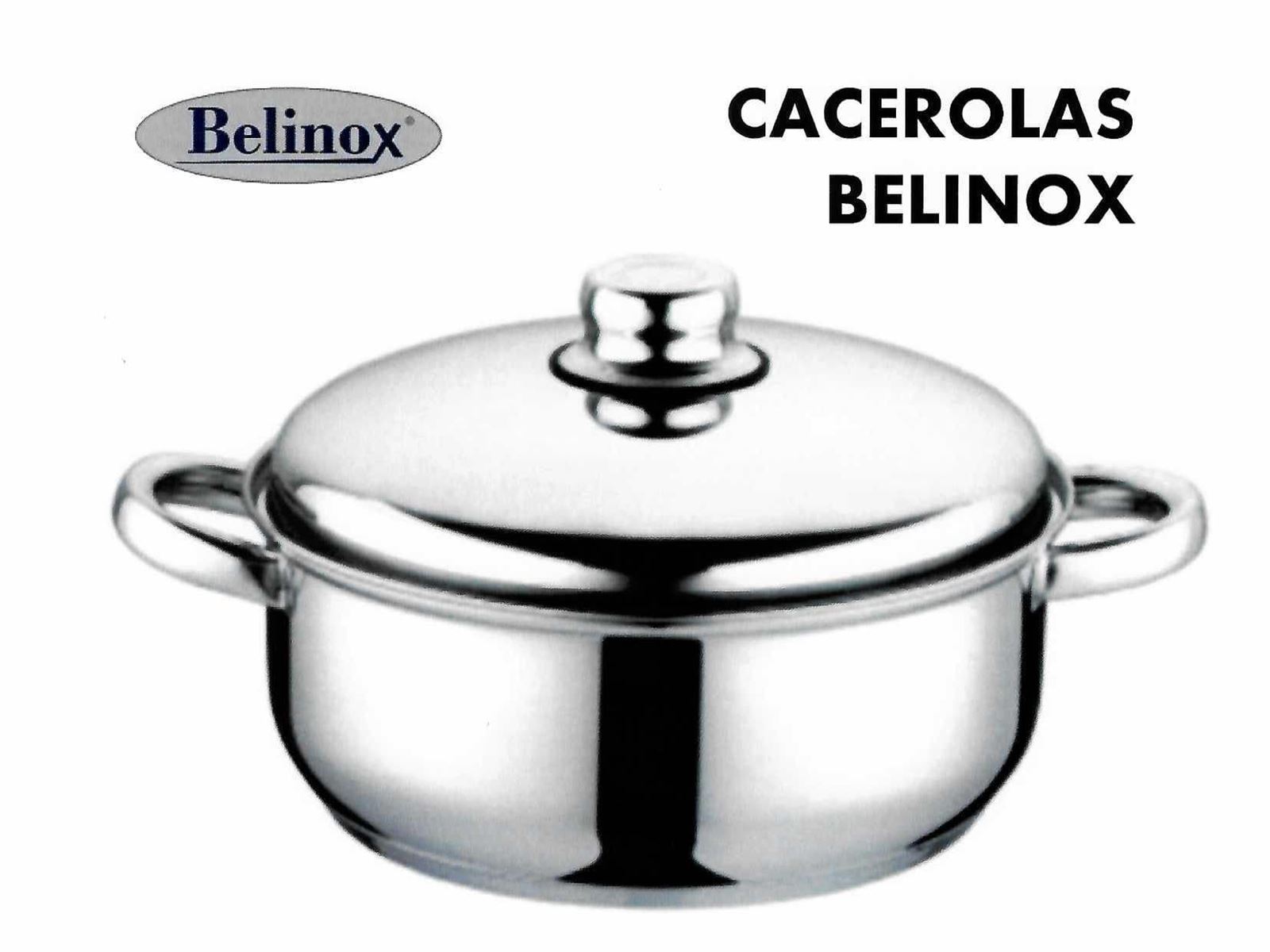 CACEROLA BELINOX 38/40 CM - Imagen 1