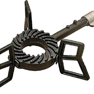 HORNILLO A GAS TRIPODE DE HIERRO FUNDIDO - Imagen 1