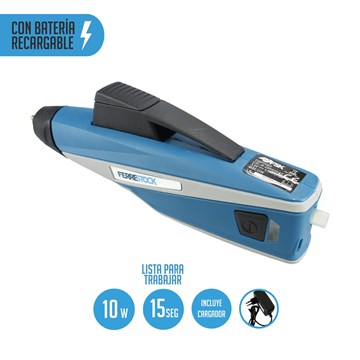 PISTOLA TERMOFUSIBLE A BATERIA 10W - Imagen 1