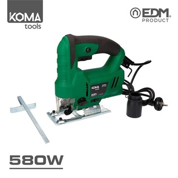 SIERRA DE CALAR ELECTRICA 580W 25x26cm KOMA TOOLS - Imagen 1