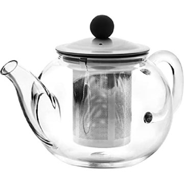 TETERA DE CRISTAL CON FILTRO - Imagen 1