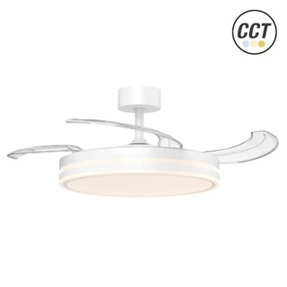 VENTILADOR DE TECHO RETRACTIL LED - Imagen 1